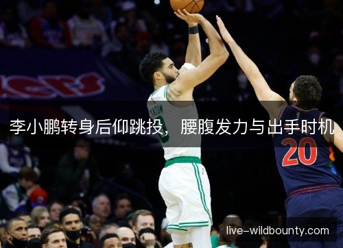李小鹏转身后仰跳投,腰腹发力与出手时机 李小鹏转身后仰跳投,腰腹发力与出手时机